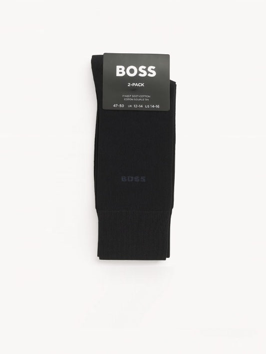 Boss 2 Pack Finest Soft Cotton Socks