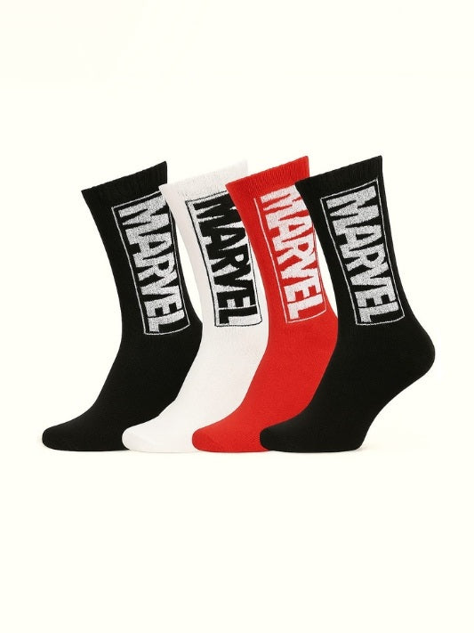 Marvel 5 Pairs Sport Socks Cushioned Sole