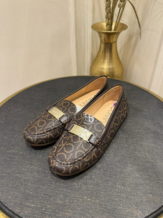 Calvin Klein Brown Women`s Pump