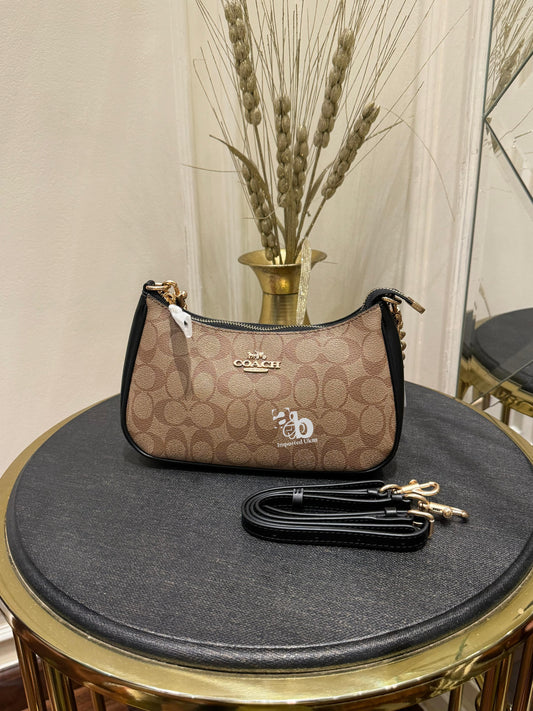 Coach Teri Shoulder Bag In Signature Canvas