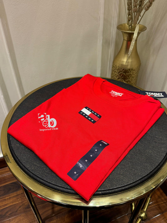 Tommy Hilfiger Transitional Organic Cotton Logo Badge T-Shirt