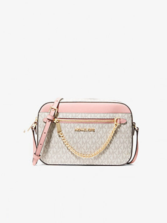 Michael Kors Jet Set Large Logo Crossbody Bag
