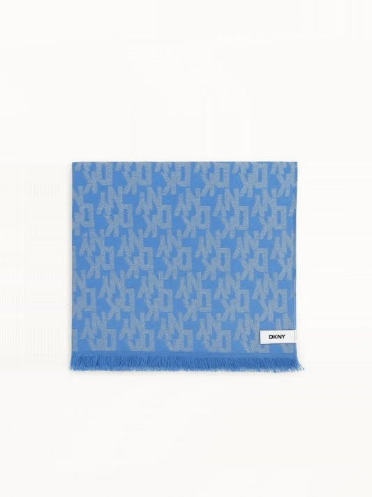 Dkny Blue Shimmer Scarf