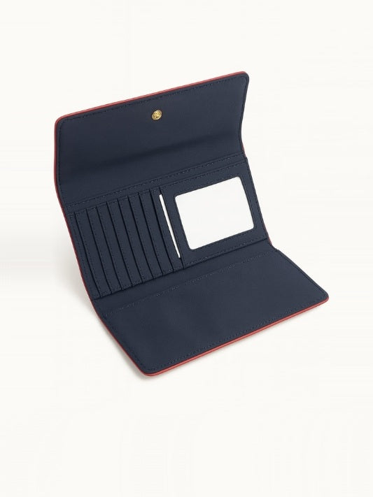 Tommy Hilfiger Stripe-Detail Continental Wallet