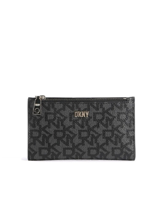 DKNY Bryant Wallet Synthetic Dark Grey