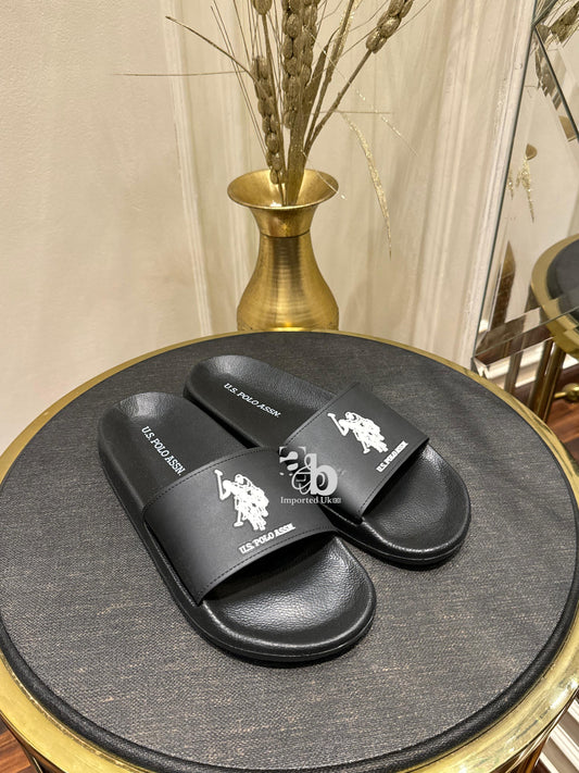 U.S.Polo Assn. Black Slide