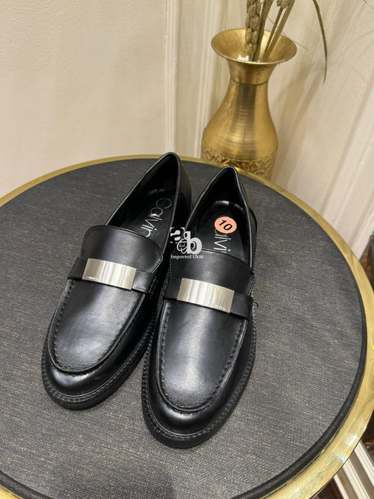 Calvin Klein Women's Gerona Classic Loafers Black