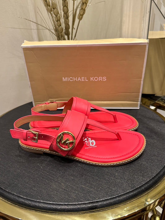 Michael Kors Red Sandal For Women