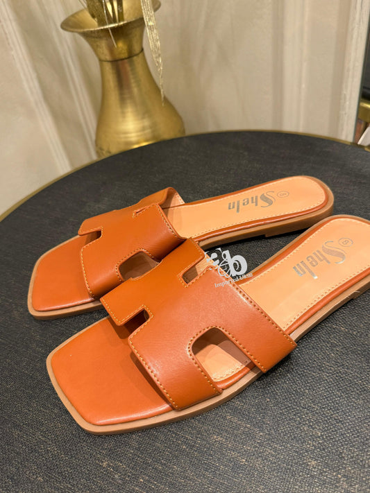 Shein H Style Flat Slides For Women