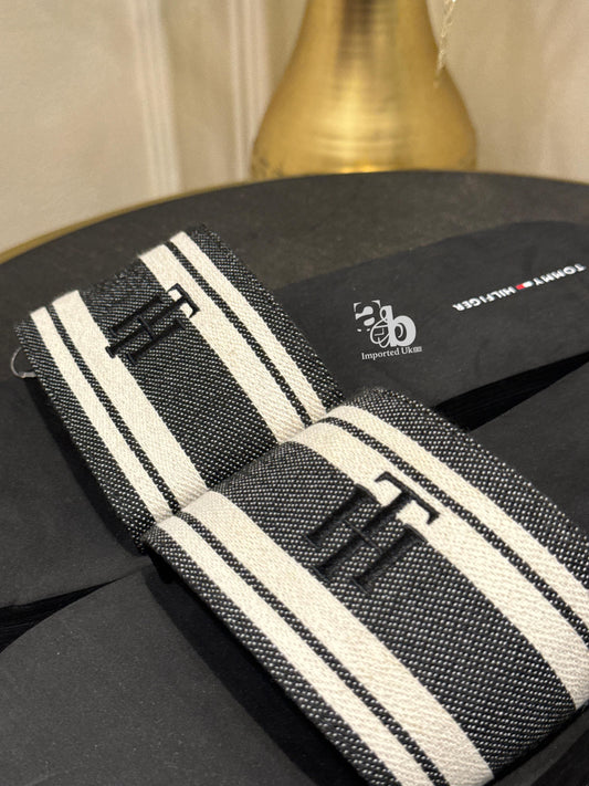 Tommy Hilfiger Nadelin Platform Slide In Black