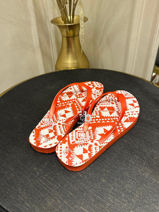 Primark Women`s Orange Flip Flop