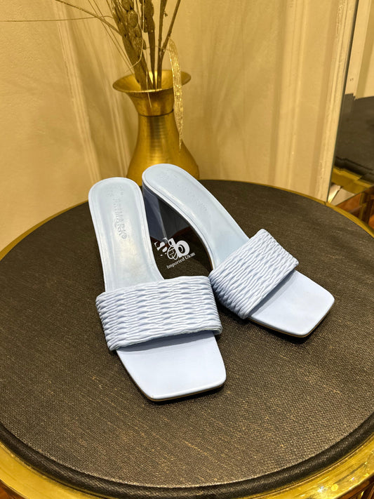 Primark Blue Block Heels
