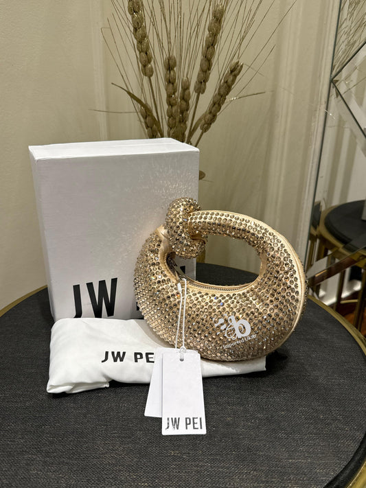 Jw Pie Women's White Abacus Crystal-Embellished Mini Bag
