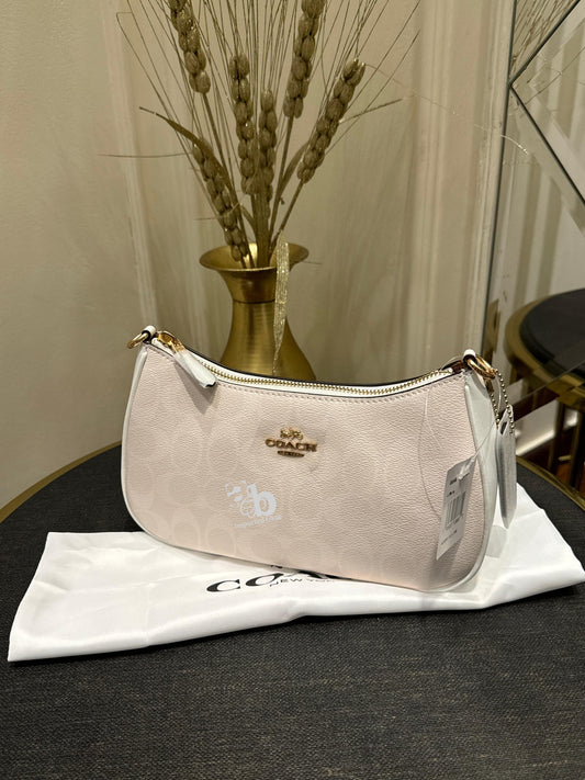 Coach Teri Shoulder Bag In Signature Canvas