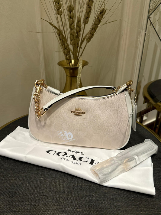 Coach Teri Shoulder Bag In Signature Canvas