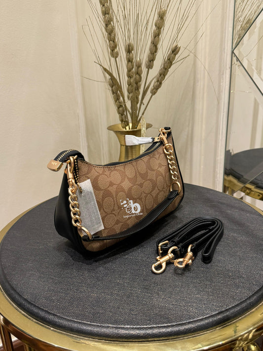 Coach Teri Shoulder Bag In Signature Canvas