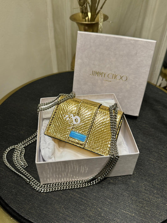 Jimmy Choo Mini Golden Bag
