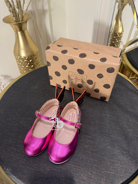Sophia Webster Heavenly Ballerina Flats in Leather