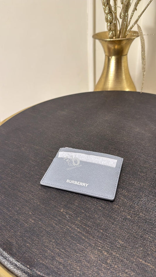 Burberry Gray Cardholder For Mens