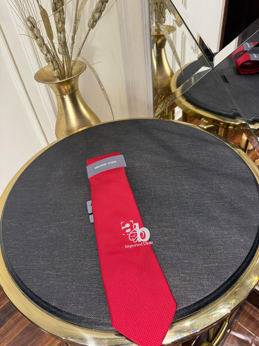 Michael Kors Men`s Red Tie