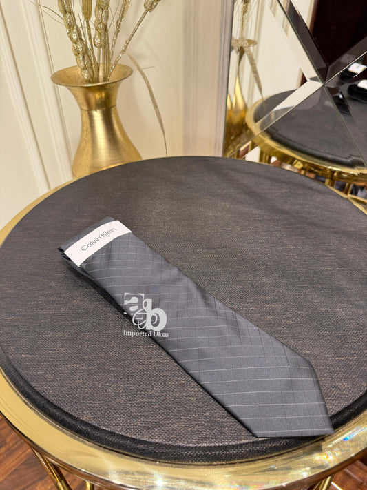 Calvin Klein Gray Tie