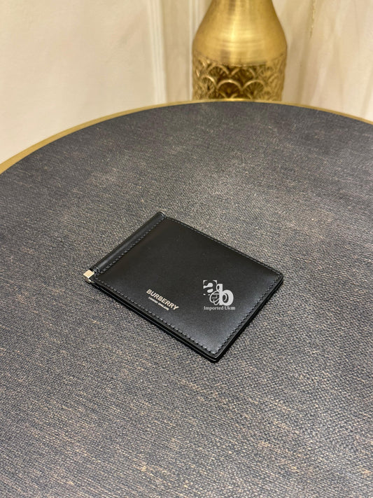 Burberry Black Card Holder BiFold