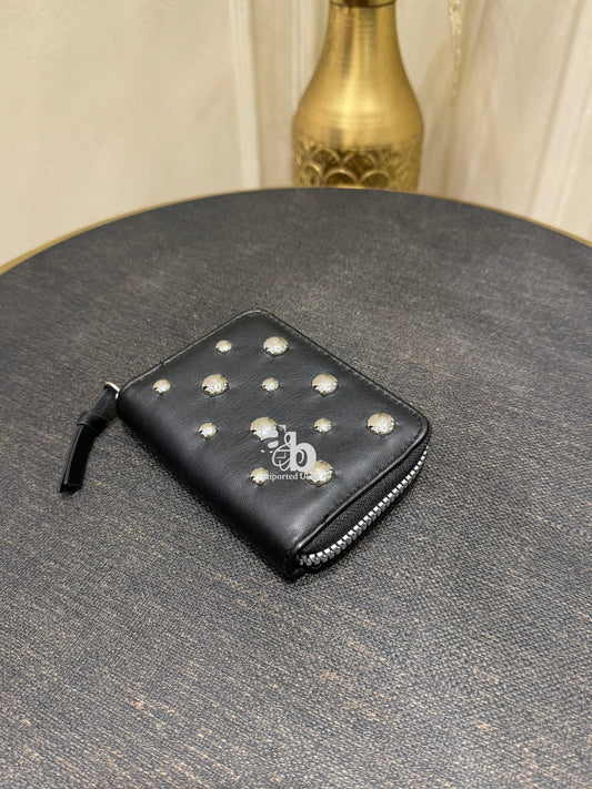 Shein Black Studded Wallet