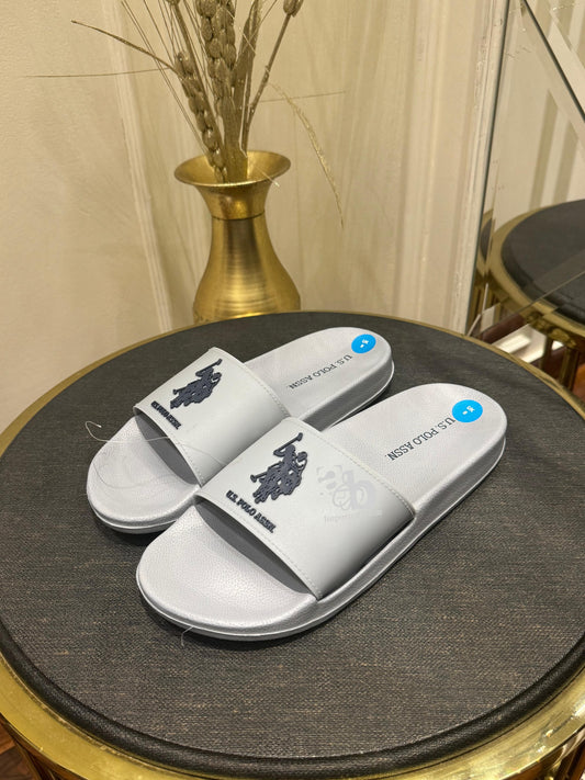 U.S.Polo Assn. Gray Slide