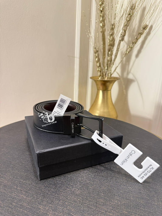 Calvin Klein Men`s Reversible Belt Black/Brown