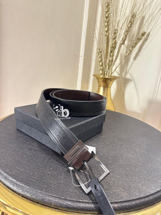 Guess Leather Black Belt