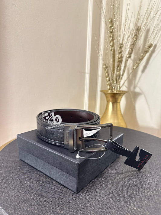 Guess Leather Black Belt