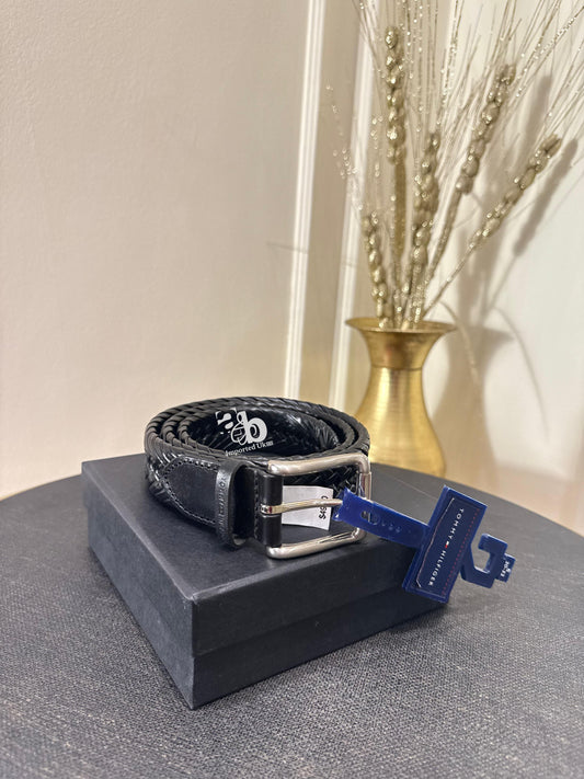 Tommy Hilfiger Men`s Braided Everyday Casual Belt