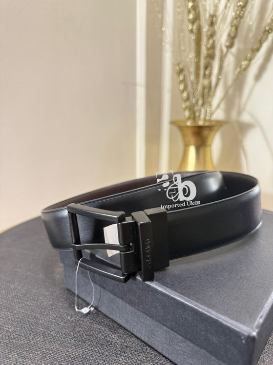 Calvin Klein Men`s Belt Reversible Leather