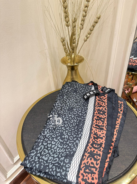 DKNY Silk Printed Scarf