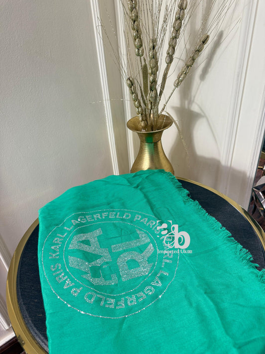 Karl Lagerfeld Women’s Green Scarf