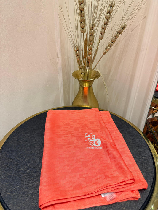 DKNY Orange Scarfs