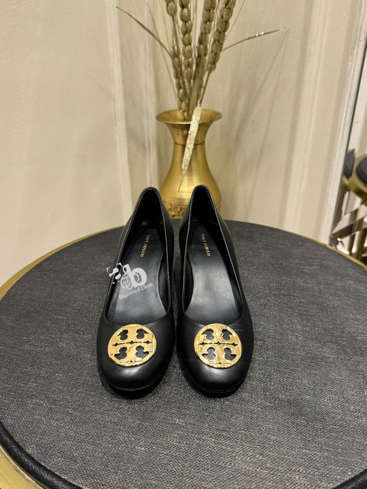 Tory Burch Block Heel For Women In Black
