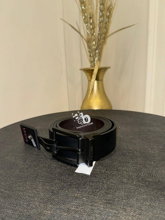 Guess Reversible Double Sided Black and Brown Belt