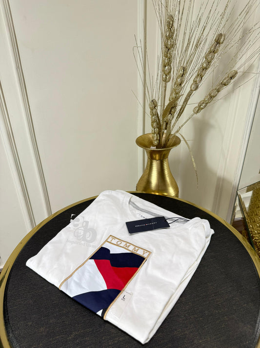 Tommy Hilfiger Men’s Graphic Logo Short Sleeve T Shirt