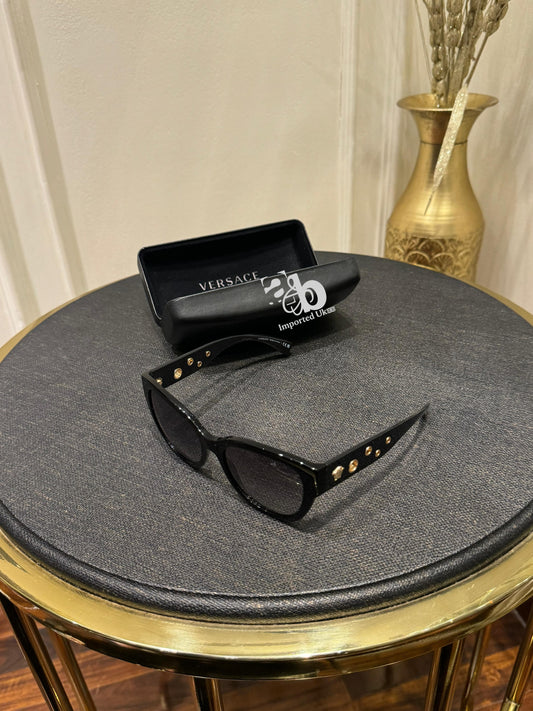 Versace Acetate Frame Sunglasses Black
