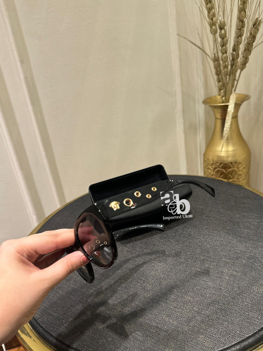 Versace Acetate Frame Sunglasses Black